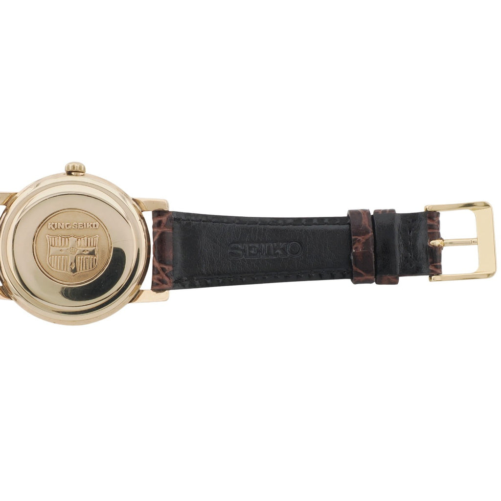 King Seiko 1st J14102 SD Dial Gold Filled 14K Manual Winding O.H. 1963 (Showa 38)