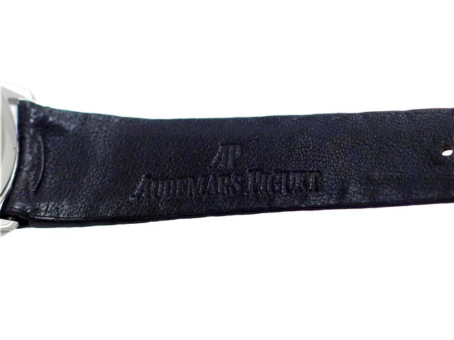 オーデマピゲ 18KWG Cal.2612 8石 ラウンド 2針 クオーツ メンズ USED Audemars Piguet
