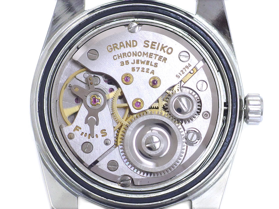 【希少】グランドセイコー 2ndモデル 43999 ライオンメダリオン 手巻 OH済 昭和40年製 Seiko