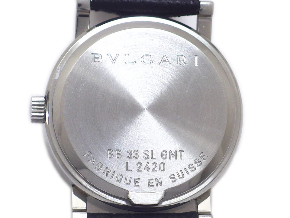 ブルガリブルガリ 33mm BB33SL GMT 自動巻 USED