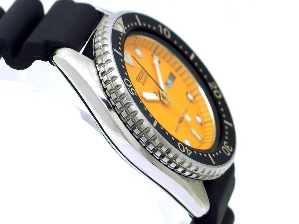 セイコー 150mダイバーズ オレンジ文字盤 6458-600A ボーイズ クオーツ 1981年製 Seiko
