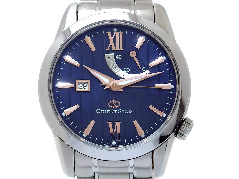 オリエントスター オートマチック デイト WZ0351EL パワーリザーブ 自動巻 2015年発売 USED ORIENT