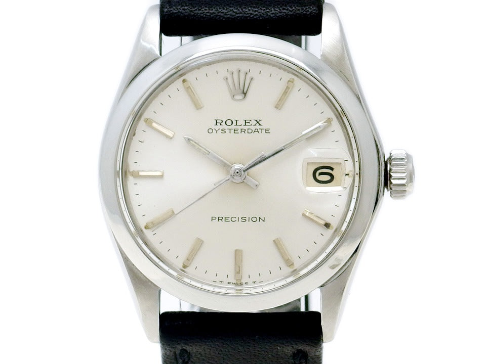 ロレックス オイスターデイト Ref.6466 ボーイズ Cal.1225 手巻 OH済 1965年製