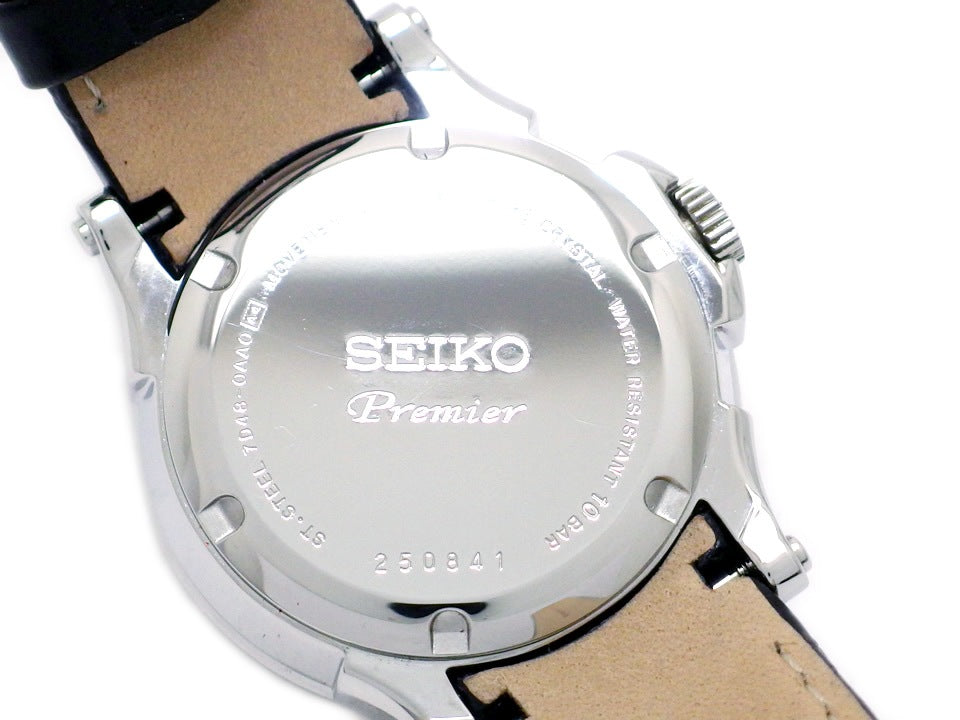 セイコー プルミエ キネティック パーペチュアル SNP005P1 逆輸入品 2014年頃 USED Seiko