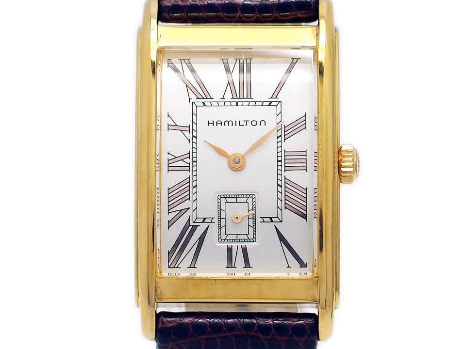 ハミルトン アードモア 6268 YGP/SS メンズ クオーツ 1990年代 USED Hamilton