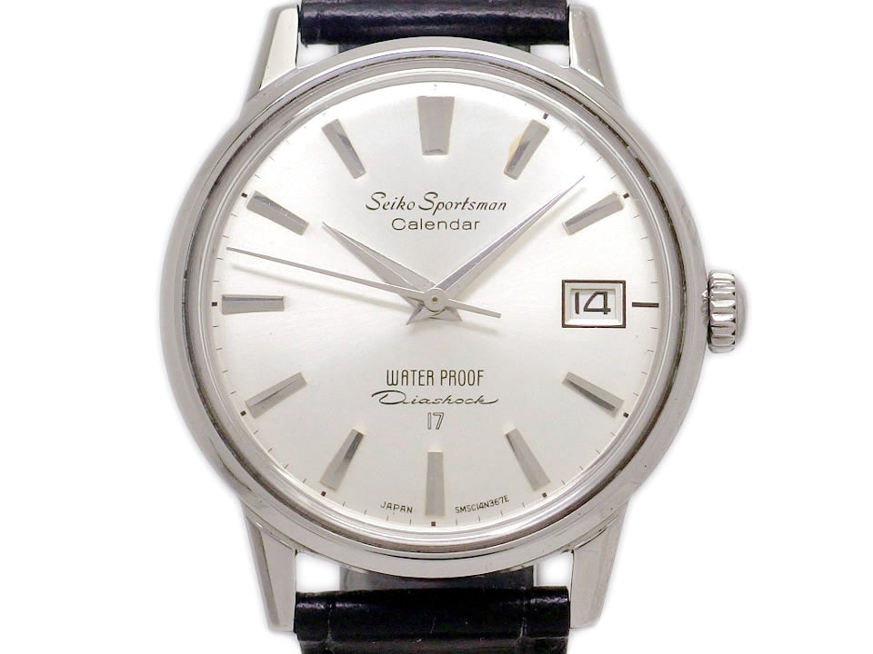 セイコー スポーツマン カレンダー Ref.14112 Cal.957 17石 手巻 OH済 昭和39年製 Seiko