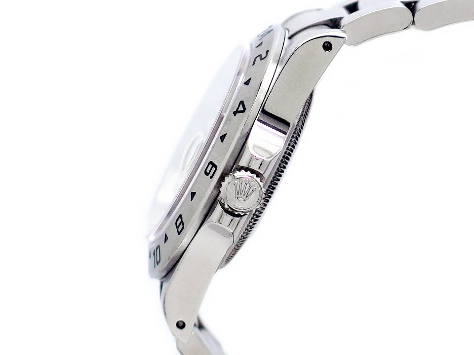 ロレックス エクスプローラーⅡ Ref.16570 白文字盤 Cal.3185 自動巻 OH済 1999年製 USED Rolex