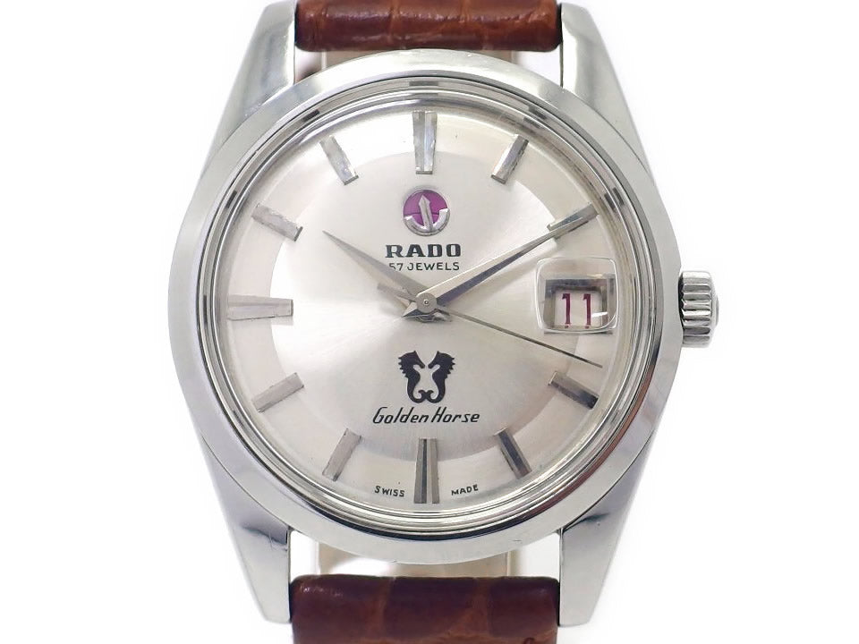 ラドー ゴールデンホース 57石 Ref.11675 Cal.1700/01 自動巻 OH済 1957年頃 Rado