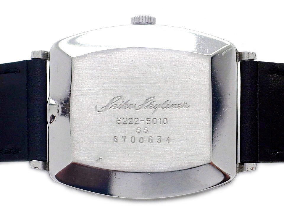 セイコー スカイライナー 6222-5010 スクエアケース 21石 手巻 OH済 昭和41年製 Seiko