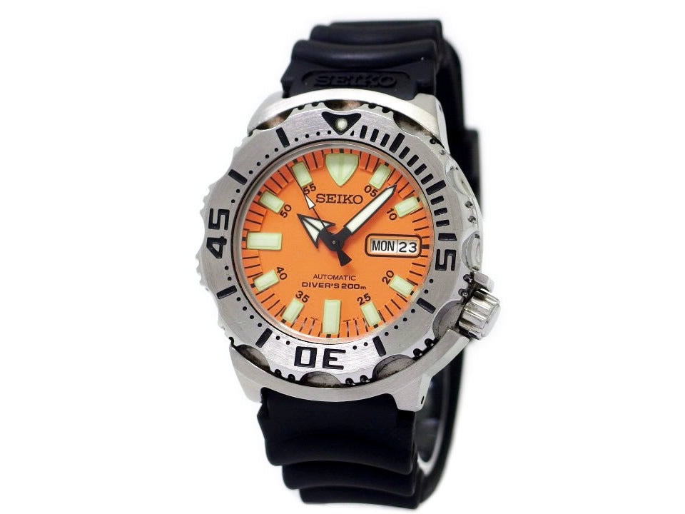 セイコー ダイバーズ 200m SKX781 7S26-0350 オレンジモンスター 逆輸入 自動巻 USED