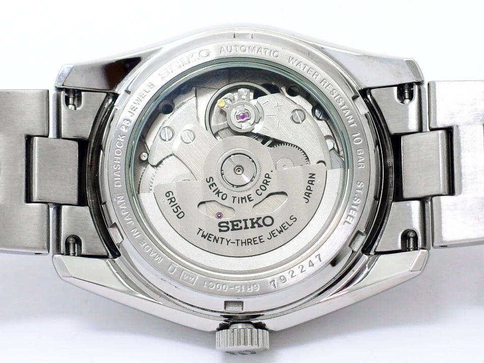 セイコー メカニカル SARB033 ブラック文字盤 6R15-00C1 23石自動巻 2017年製 USED