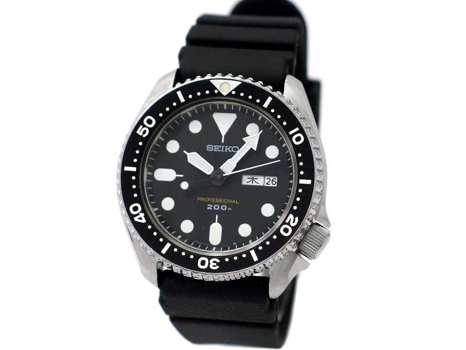 セイコー プロフェッショナル 200mダイバー 7C43-7010 クォーツ 1990年製 Seiko