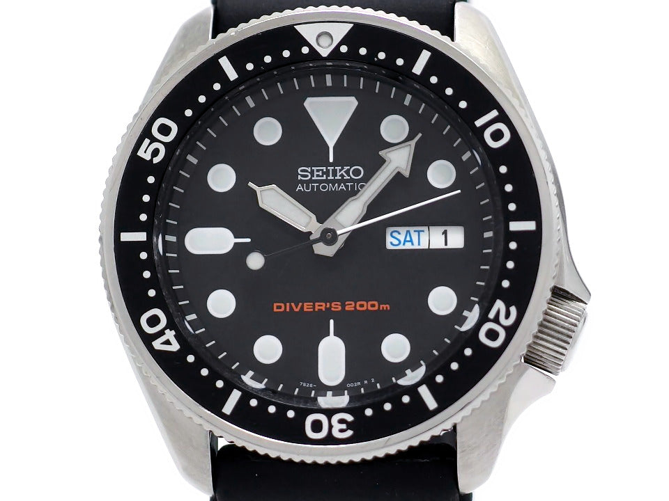 セイコー ダイバーズ 200m SKX007KC 7S26-0020 黒ベゼル 自動巻 逆輸入 2017年購入品 USED