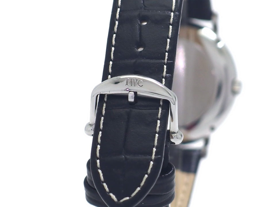 IWC ポートフィノ Ref.3514 34mm ノンデイト Cal.37521 21石 自動巻 OH済 1991年購入品 USED