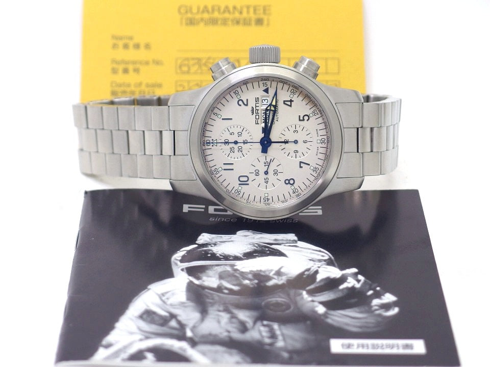 Fortis B-42 Cosmonaut Chronograph 6351012M ETA7750 Automatic Serviced Purchased 2005 USED