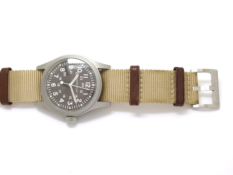 ハミルトン カーキ H69429901 38mm ブラウン文字盤 Cal.2801-2 手巻き 現行品 USED Hamilton