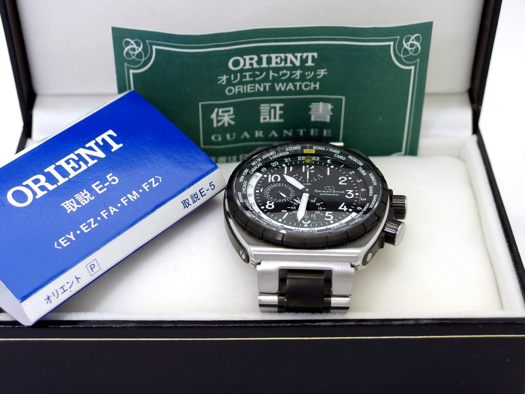 オリエントスター スカイスポーツ WZ0011FZ Cal.48H50 自動巻 2008年購入品 USED ORIENT