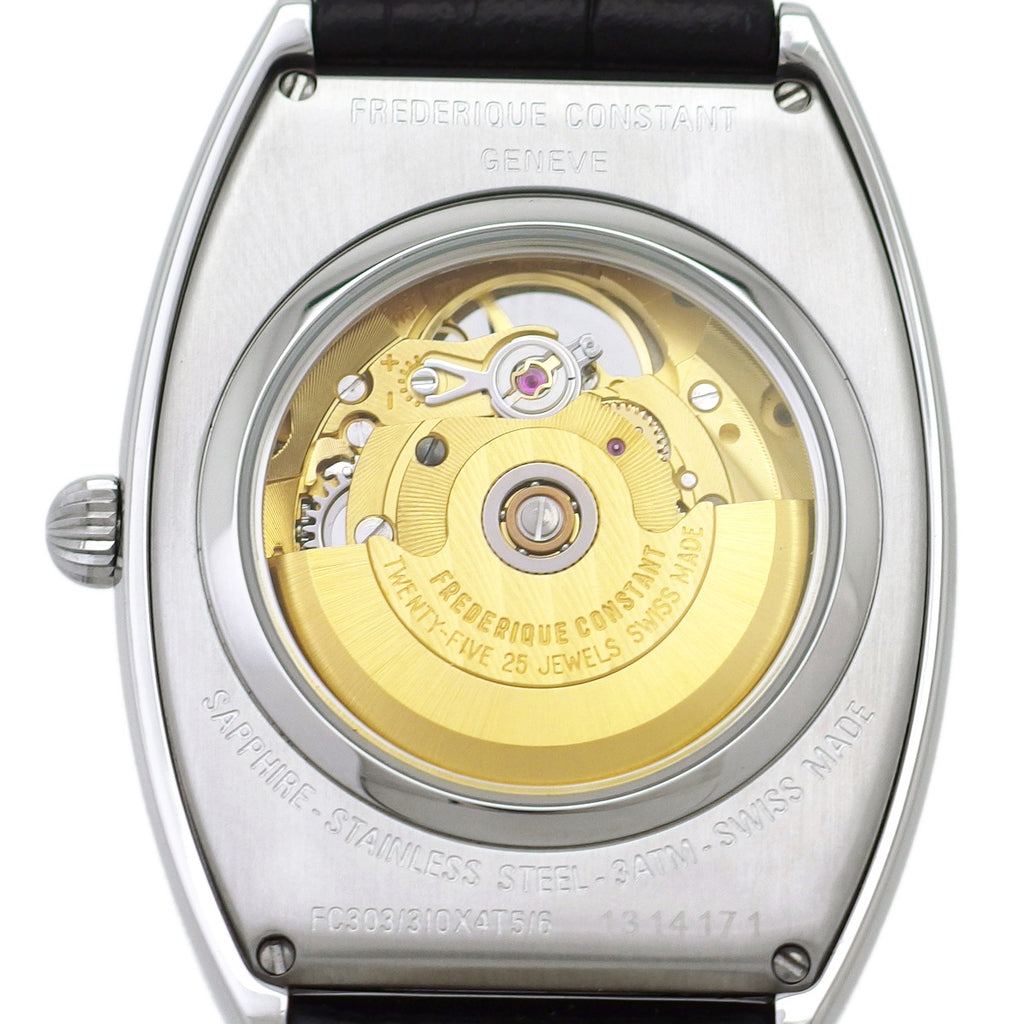 フレデリックコンスタント オープンハート FC303/310X4T5/6 トノー型ケース 自動巻 2009年購入品 OH済 USED