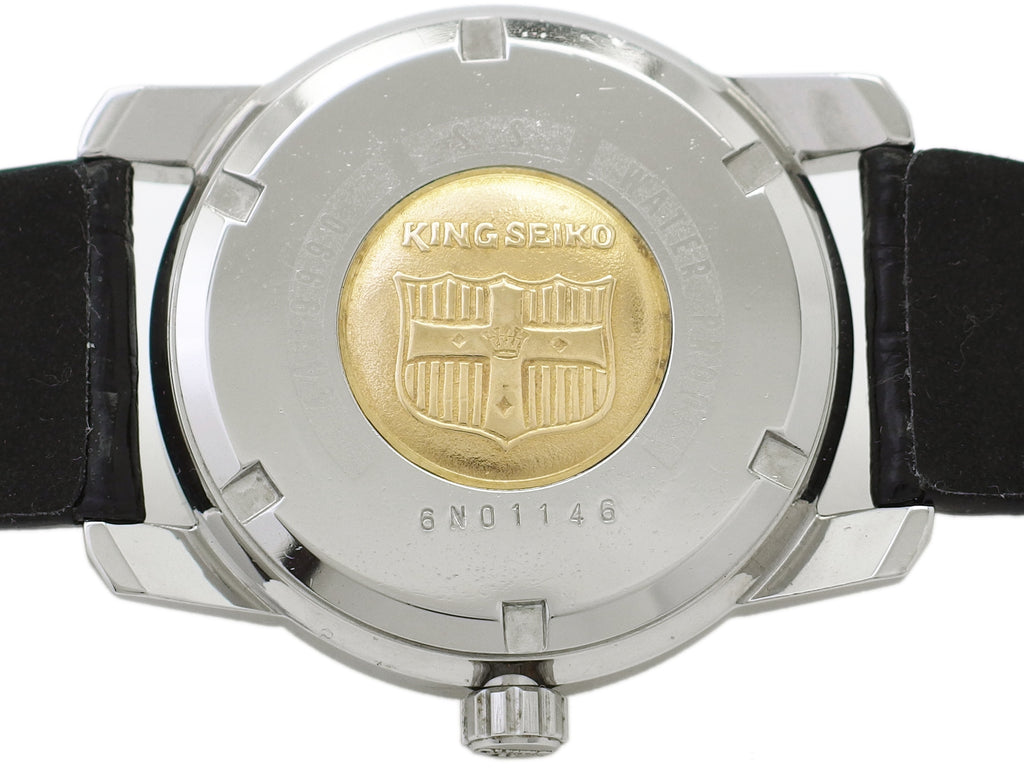 キングセイコー セカンドモデル 44-9990 盾メダリオン 手巻 OH済 昭和41年/1966年製 Seiko