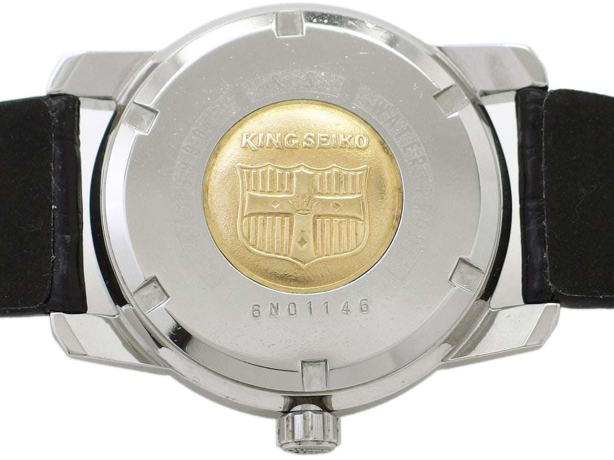 キングセイコー セカンドモデル 44-9990 盾メダリオン 手巻 OH済 昭和41年/1966年製 Seiko