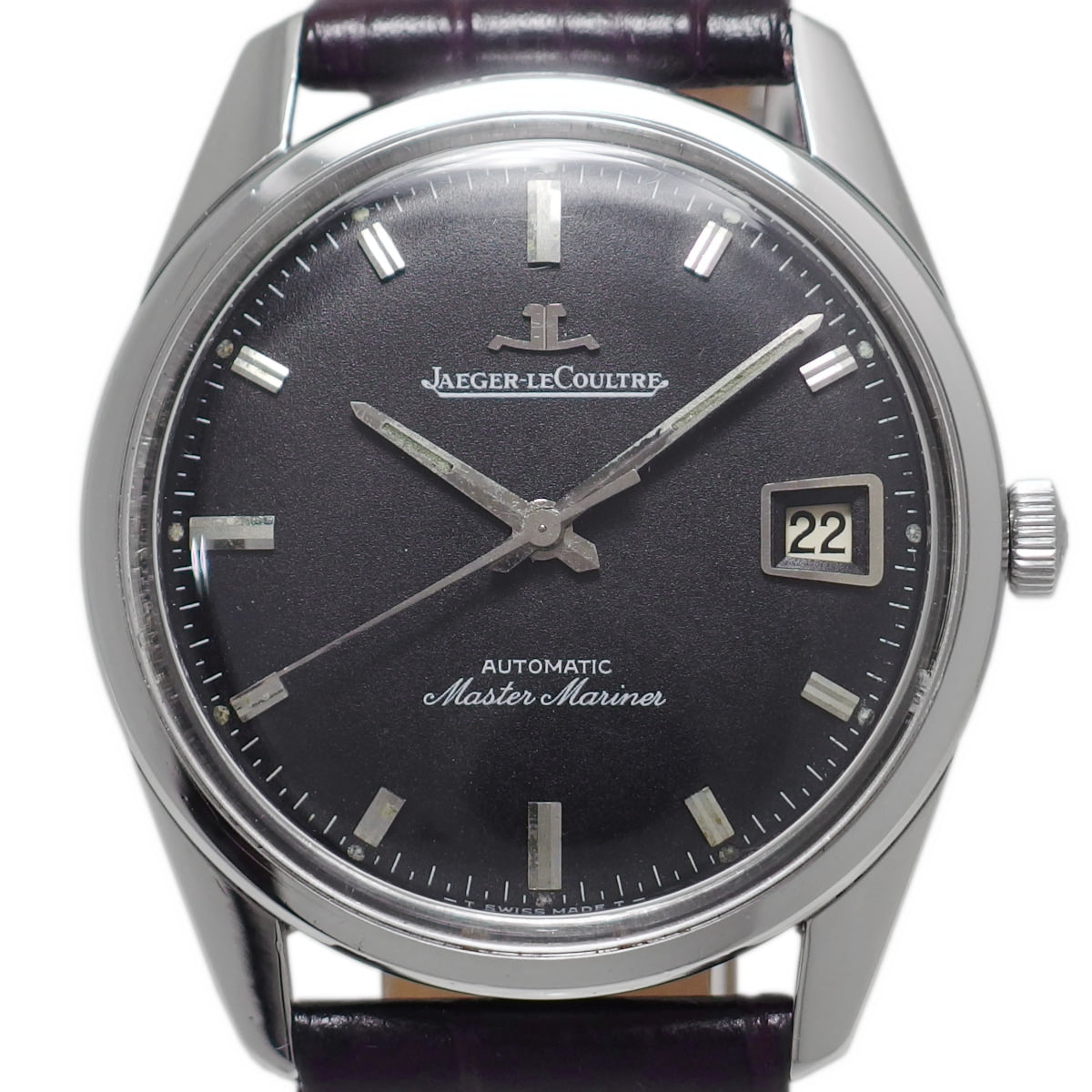 Jaeger-LeCoultre Master Mariner Ref. E557/1, new crystal, Cal. 883, automatic, serviced, 1960s, Jaeger-LeCoultre