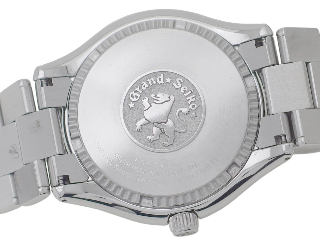 グランドセイコー SBGX009 9F61-0A10 アイボリー文字盤 GSメタルブレスレット クオーツ 2007年製 USED Seiko