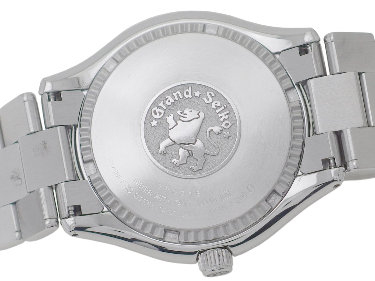 グランドセイコー SBGX009 9F61-0A10 アイボリー文字盤 GSメタルブレスレット クオーツ 2007年製 USED Seiko