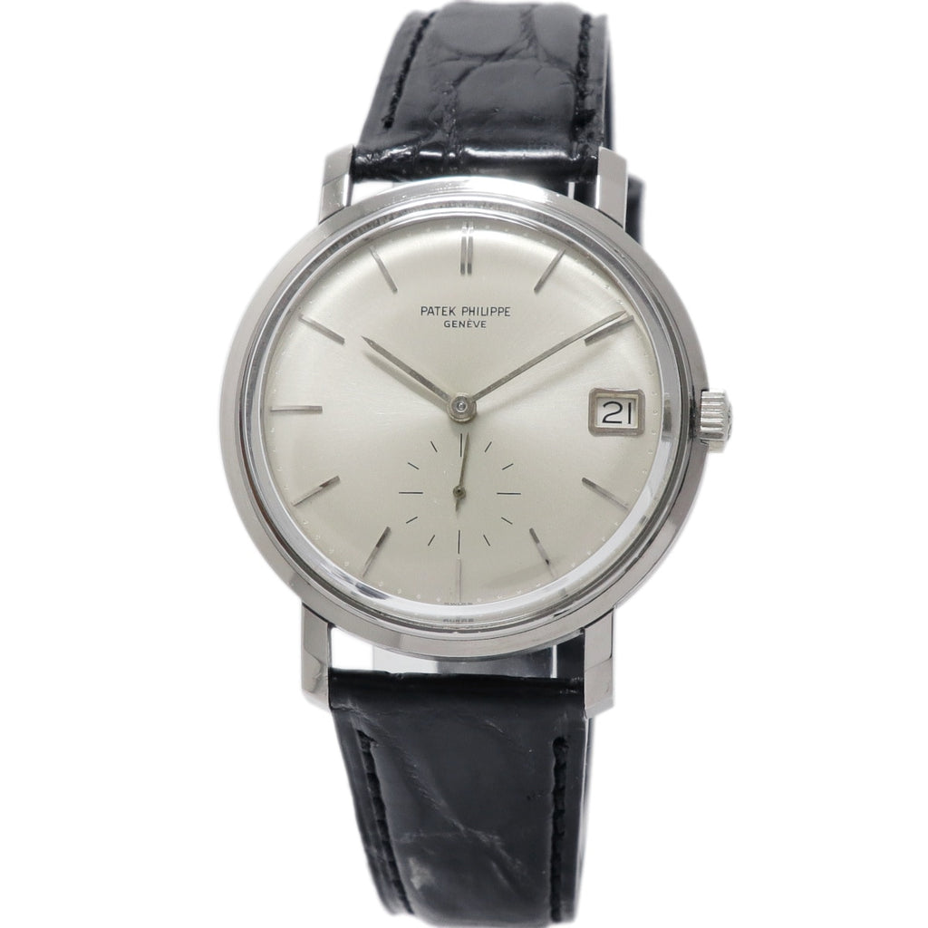パテックフィリップ カラトラバ Ref.3445 18KWG アーカイブ付き Cal.27-460M 自動巻 OH済 1964年製 Patek Philippe