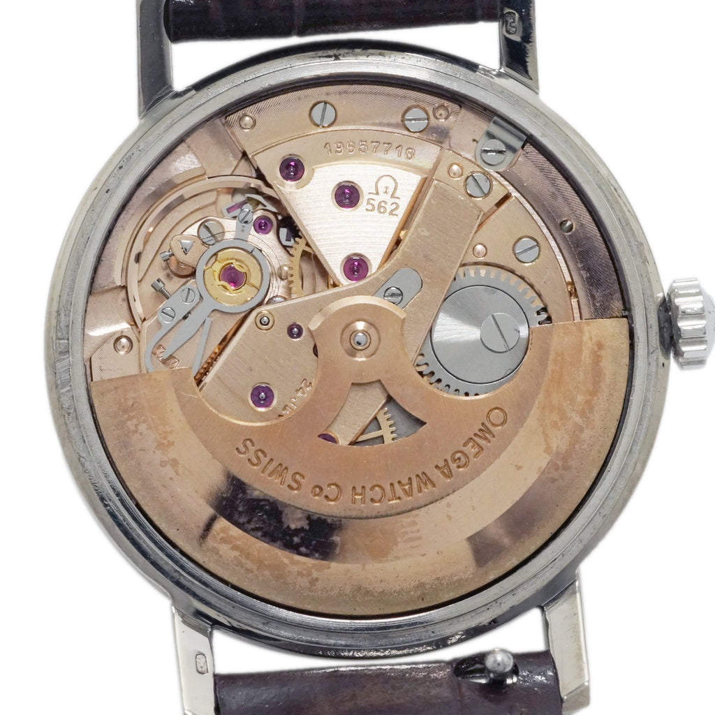 オメガ 162.002 18金ホワイトゴールド Cal.562 自動巻 OH済 1962年製