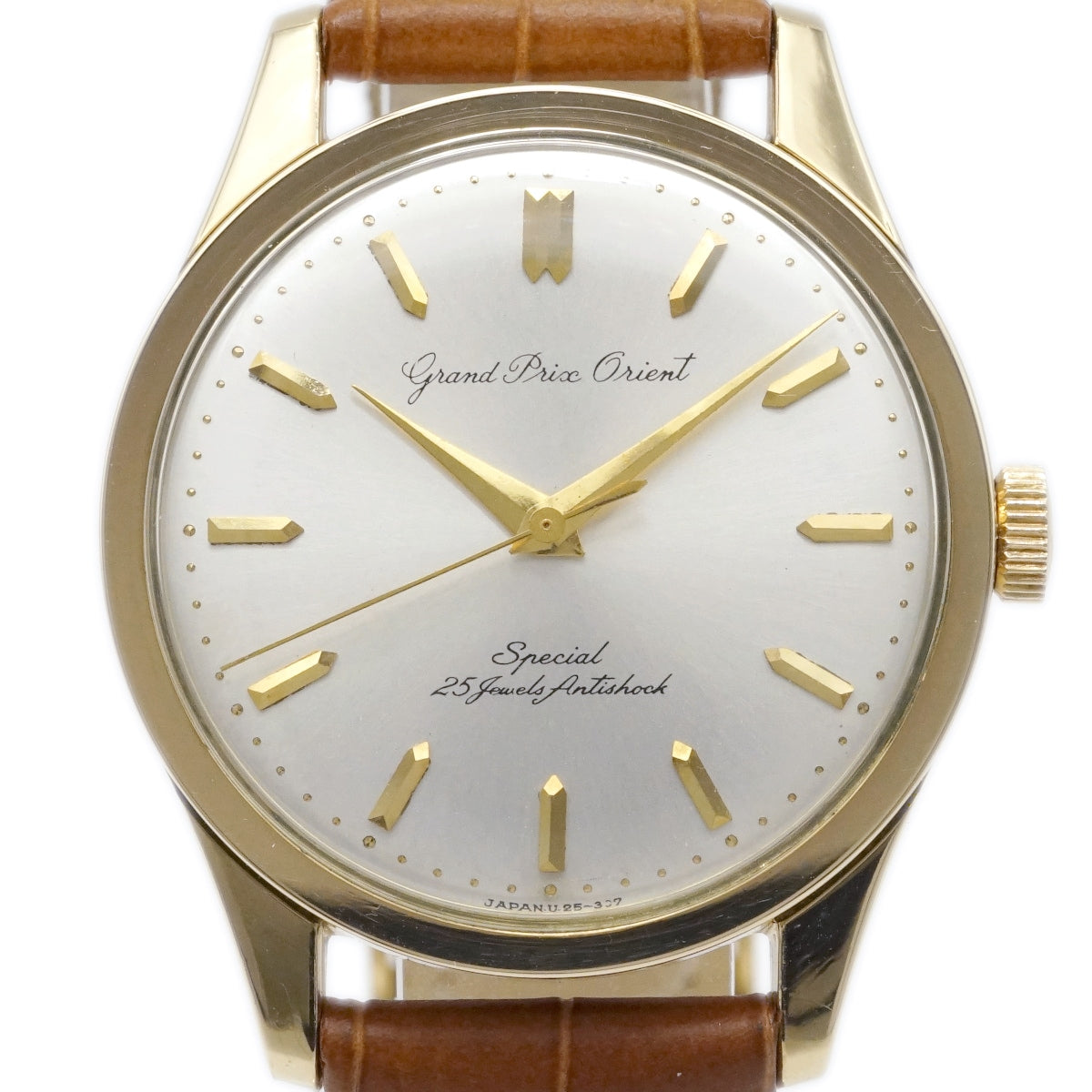 Grand Prix Orient Special F24301, 14K Gold Filled, 25 Jewels, Manual Wind, Serviced, circa 1961