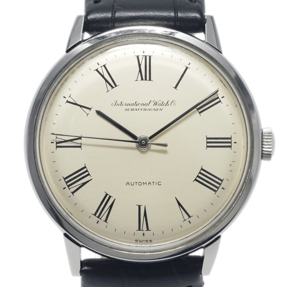IWC インターナショナル Ref.803A ローマインデックス Cal.854 自動巻 OH済 1966年製 International Watch Co
