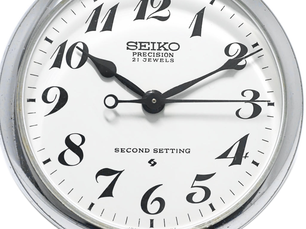 セイコー プレシジョン 懐中時計 6110-0010 Cal.6110A 21石 手巻 OH済 昭和47年/1972年製 Seiko