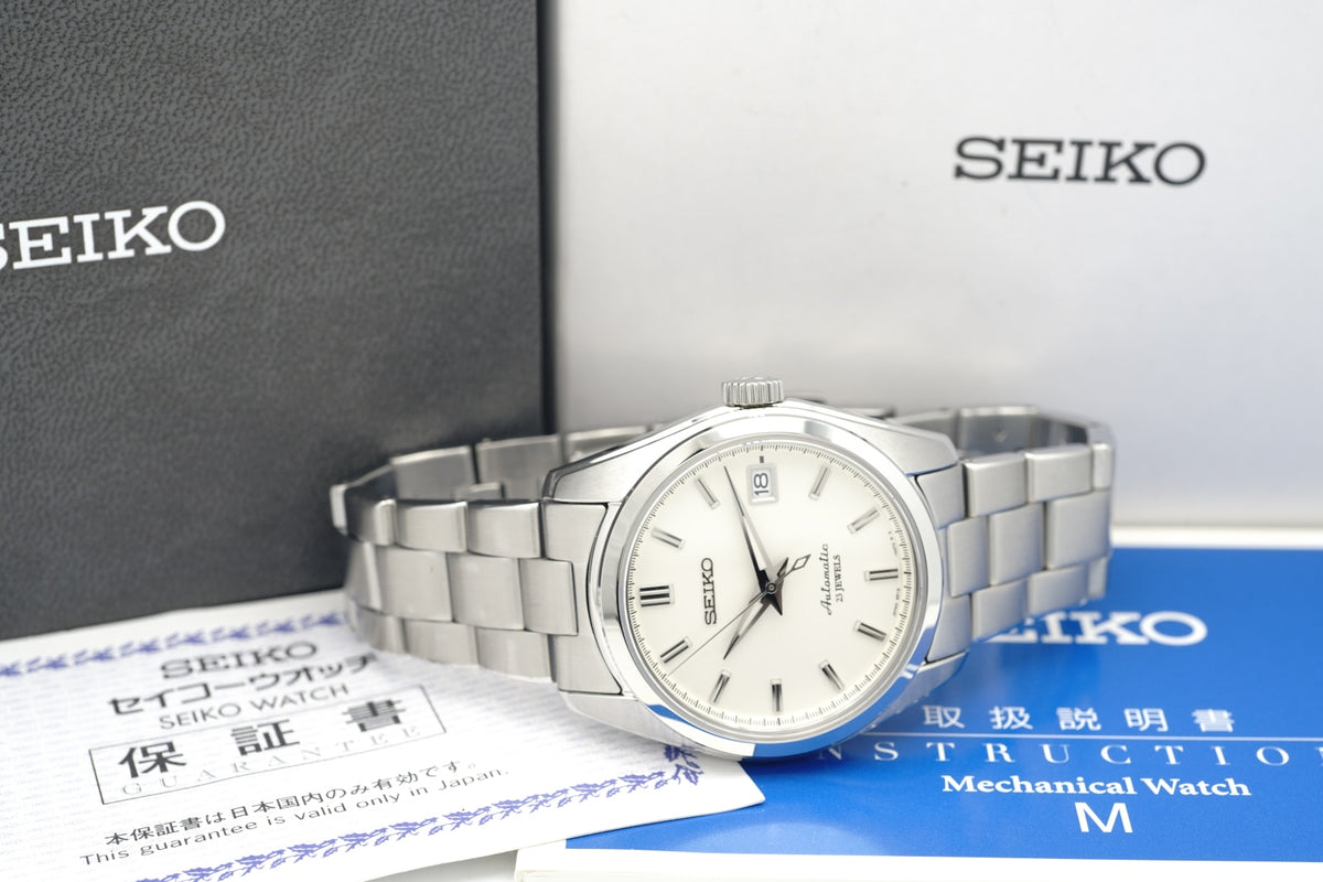 セイコー メカニカル SARB035 アイボリー文字盤 6R15-00C0 自動巻 2014年製 USED