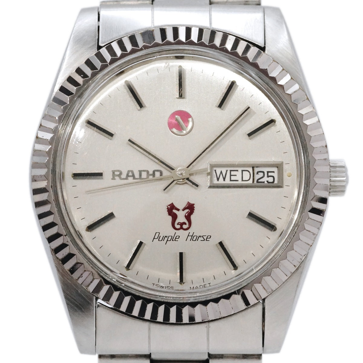 ラドー パープルホース Ref.606.3253.4 金色ムーブメント ETA2878 自動巻 OH済 1980年代 Rado