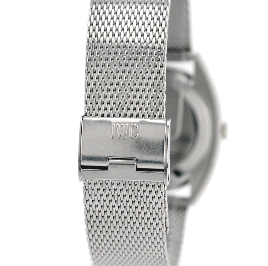 IWC トノー型ケース ローマインデックス文字盤 純正メッシュブレスレット Cal.403 手巻き OH済 1976年製