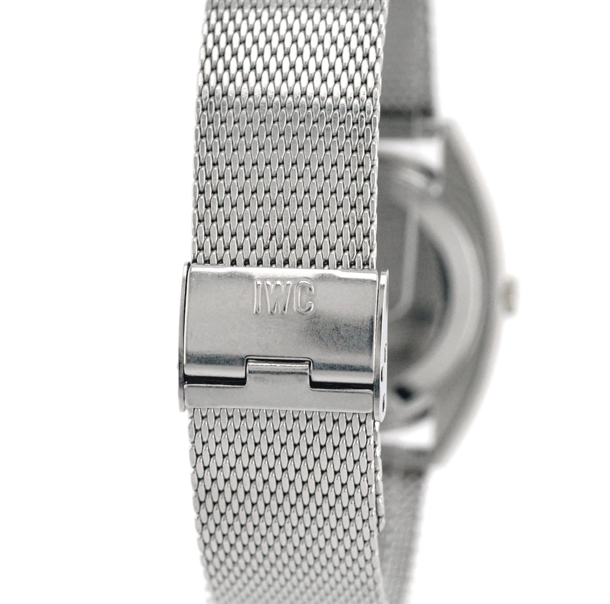 IWC トノー型ケース ローマインデックス文字盤 純正メッシュブレスレット Cal.403 手巻き OH済 1976年製