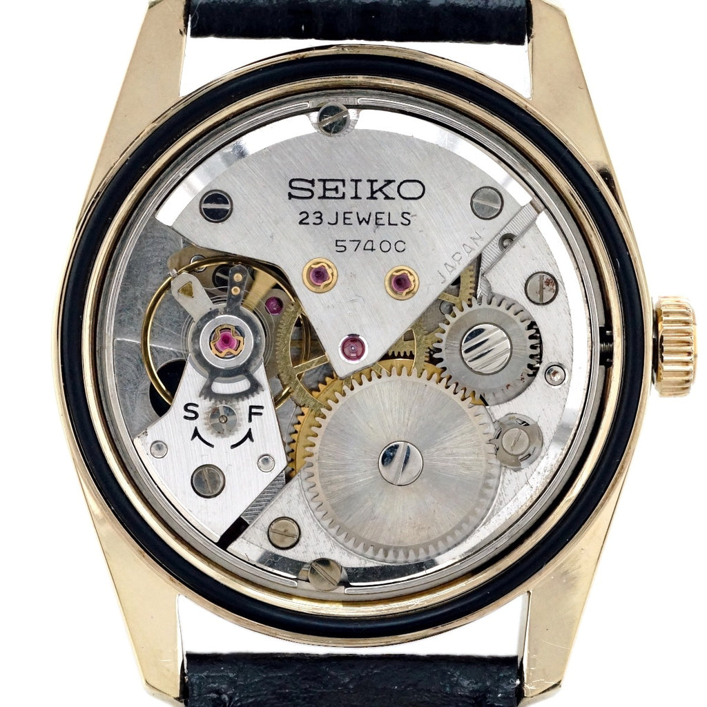 セイコー ロードマーベル 36000 5740-8000 金メッキ 手巻 OH済 昭和49年/1974年製 Seiko