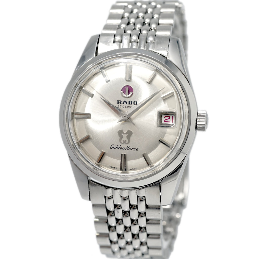 ラドー ゴールデンホース 57石 Ref.11675 純正ブレスレット Cal.1700/01 自動巻 1957年頃 Rado