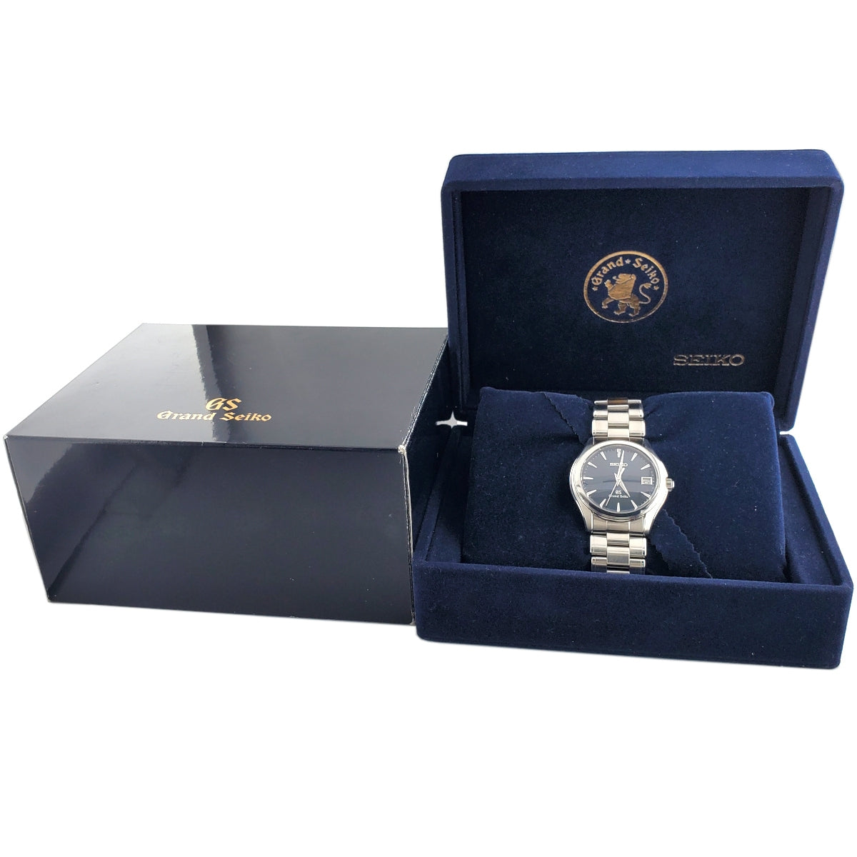 グランドセイコー SBGX007 ネイビー文字盤 9F62-0A10 GS純正ブレスレット クオーツ 1998年製 USED GrandSeiko