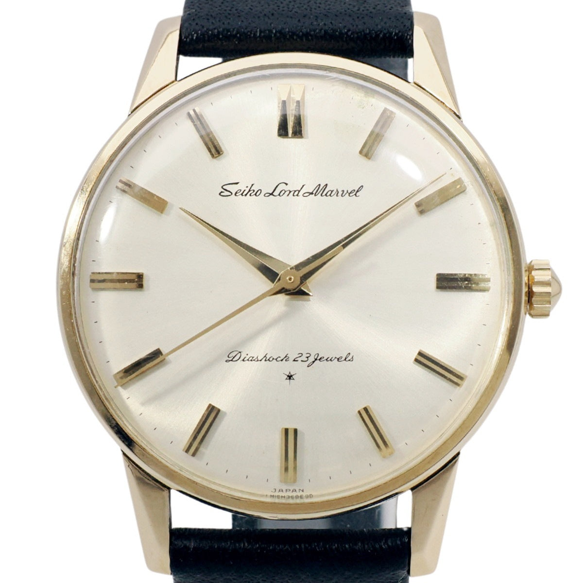 セイコー ロードマーベル 15023E 14金張り AD文字盤 23石 手巻 OH済 昭和39年/1964年製 Seiko