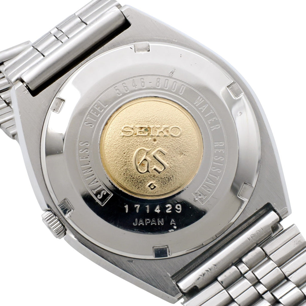 グランドセイコー 5646-8000 SEIKOブレスレット ベゼル/ガラス新品 自動巻 OH済 昭和46年/1971年製 GrandSeiko