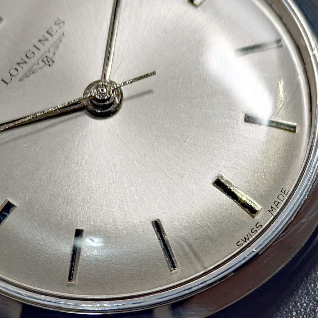Longines Ref. 7839-4 Screw-back, with box, Cal. 284, 17 jewels, manual wind, serviced, 1967.