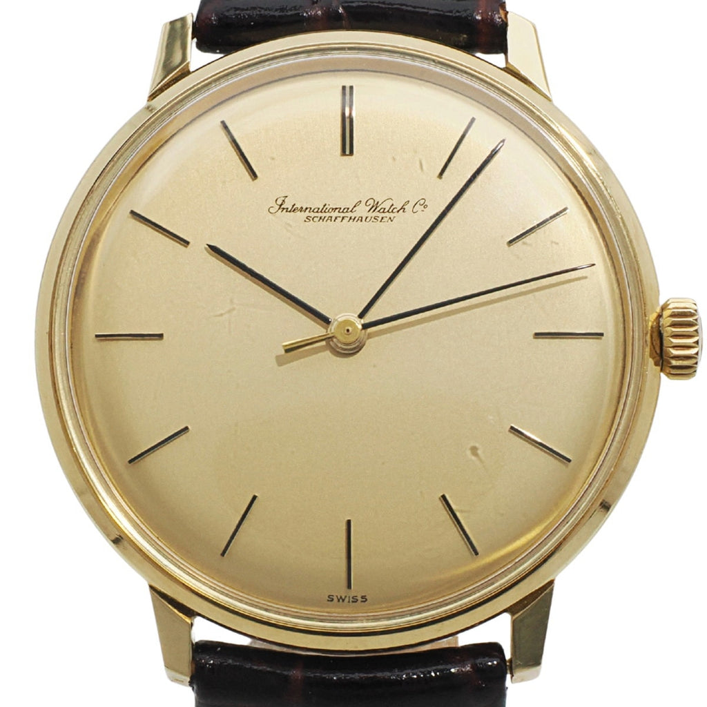 IWC K18（18金） Ref.1422 ラウンド型 Cal.403 手巻き OH済 1970年製