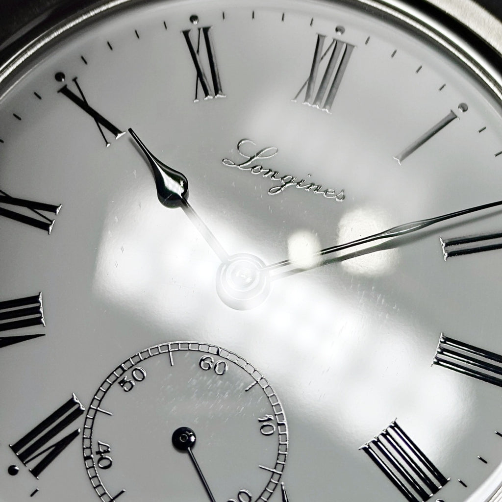 Longines Heritage Collection Pocket Watch L7.012.4.21.1 c. 2007 Unitas 6498 Hand-Wound Serviced USED Longines