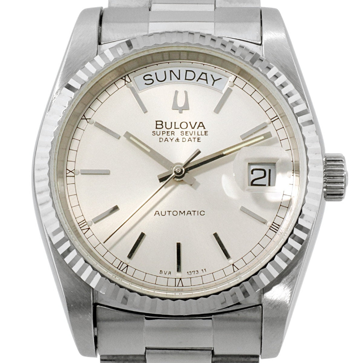 Bulova Super Seville Ref. 4410103 Cal. 2834-2 Automatic Winding, Overhauled, P8, Manufactured in 1988