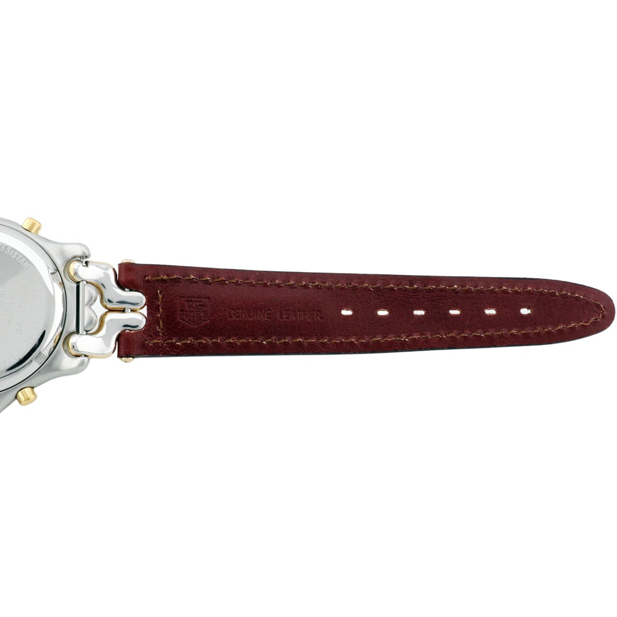 [Includes 2-year manufacturer's warranty] TAG Heuer S/el Senna Model S25.706C Chronograph, officially overhauled, with new genuine leather strap