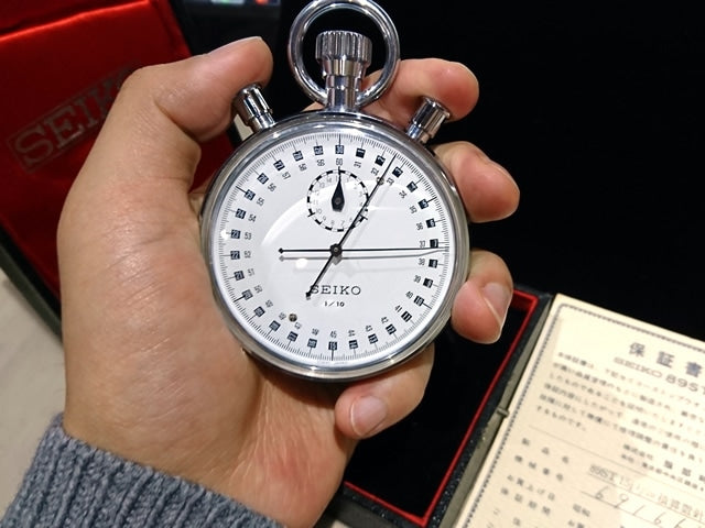 セイコー 89ST 1964年東京オリンピック公式ストップウォッチ 手巻 OH済 1960年代
