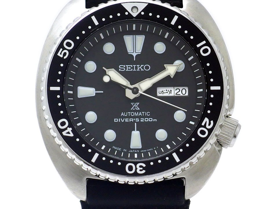 セイコー ダイバーズ 200m 黒ベゼル SRP777J1 自動巻 日本製海外販売モデル USED Seiko