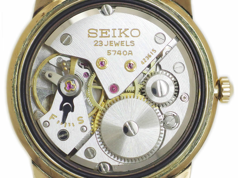 セイコー ロードマーベル 5740-1990 Cal.5740A 23石 手巻 OH済 昭和39年製 Seiko