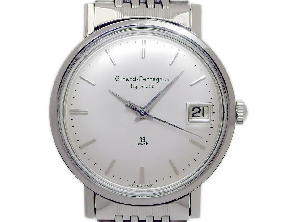 ジラールペルゴ ジャイロマチック 39石 自動巻 OH済 1960年代 Girard Perregaux